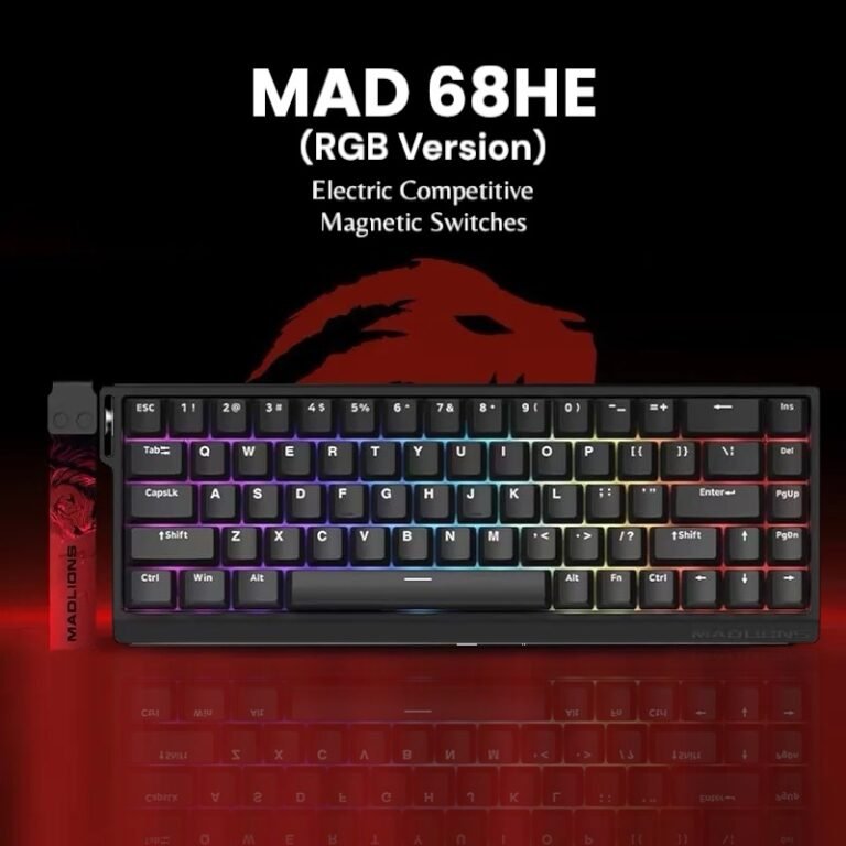 MAD 68 HE (RGB) Magnetic Switch RGB Keyboard - Keyboard photo 4 - Epic Key Morocco