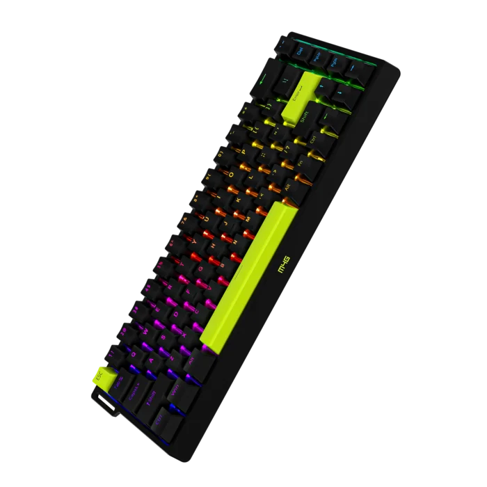 MAG-68HE Green Samurai Hall Effect Keyboard - Vue 2 | Keyboard Maroc