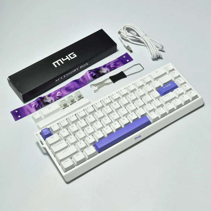 MAG-68HE Purple Dragon Hall Effect Keyboard - Vue 7 | Keyboard Maroc