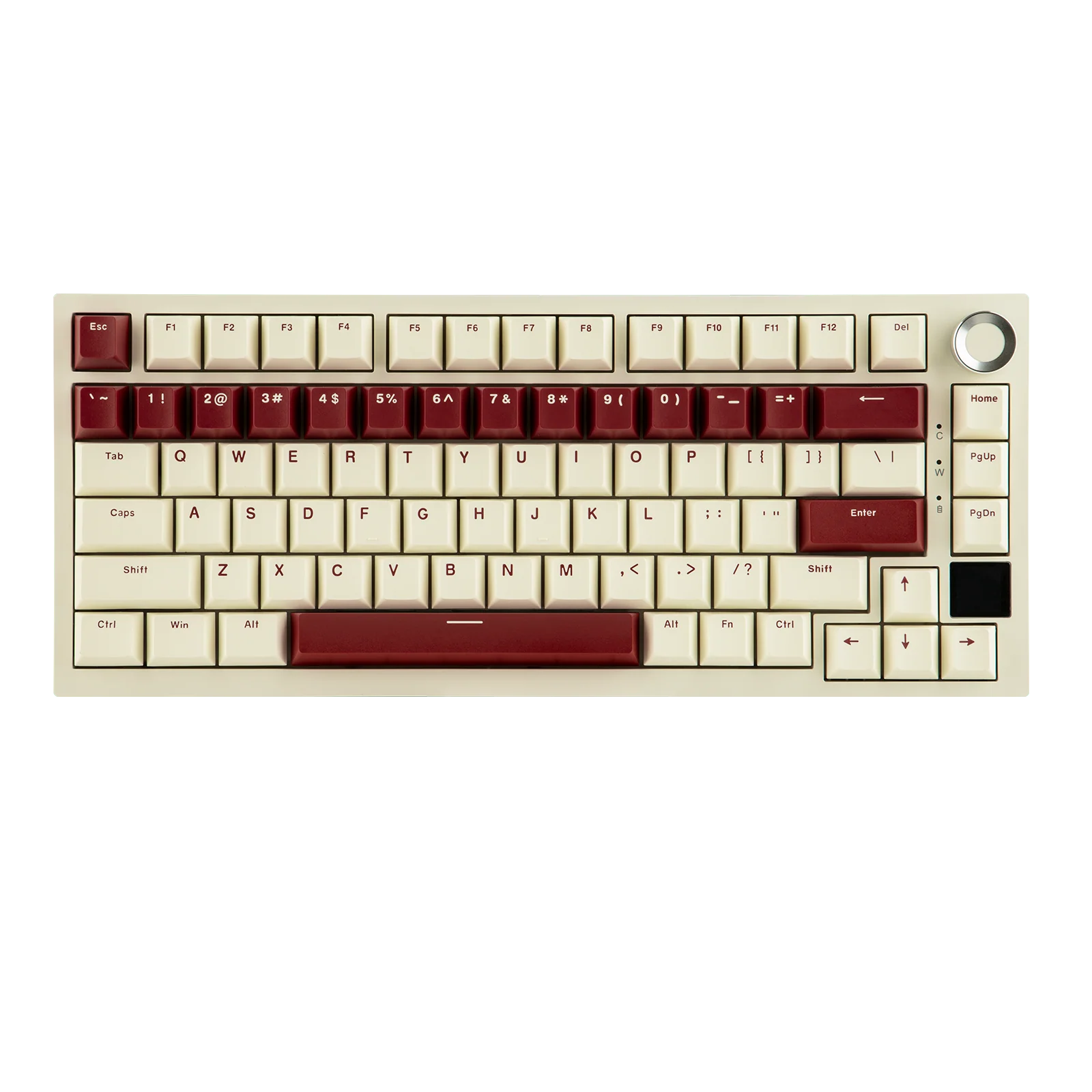 Ajazz AK820 Pro 75% Mechanical Keyboard Triple Modes (Red) - Epic Key Morocco
