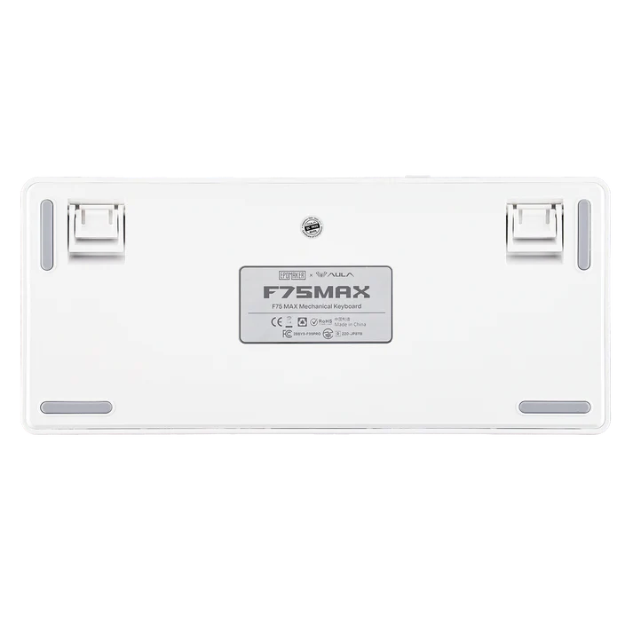 EPOMAKER x AULA F75 Max (Pink White) - Vue 5 | Keyboard Maroc
