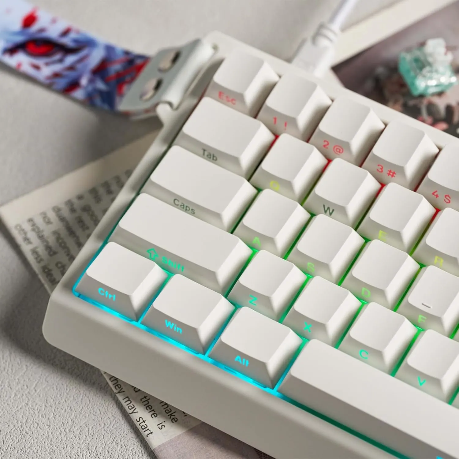 MAD 60 HE (PRO) Magnetic Switch RGB Keyboard - Vue 5 | Magnetic Keyboards , Keyboard Maroc