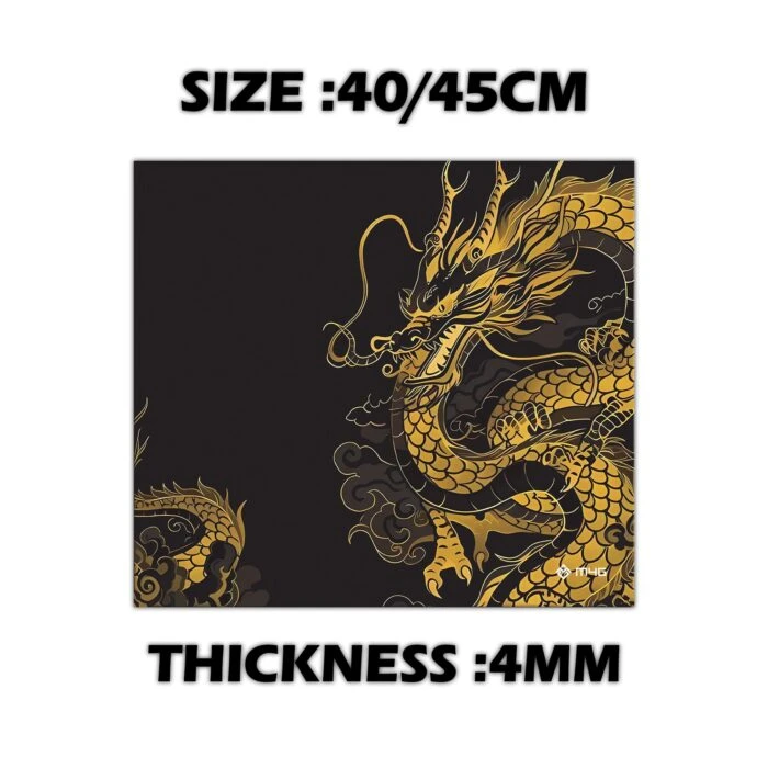 M4G Glass Mouse Pad DG TX 40x45cm - Vue 2 | Mouse Pad Maroc