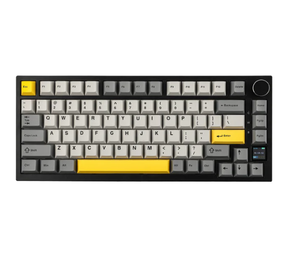 Ajazz AK820 Pro 75% Mechanical Keyboard Grey - Epic Key Morocco