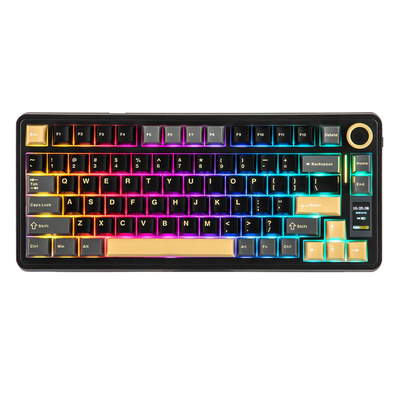 EPOMAKER x AULA EA75 Max Wireless Mechanical Keyboard - Vue 2 | Keyboard Maroc