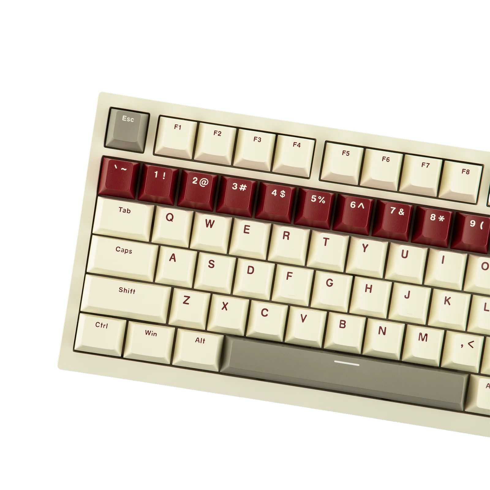 Ajazz AK820 Pro 75% Mechanical Keyboard Triple Modes (Red) - Vue 3 | Keyboard Maroc