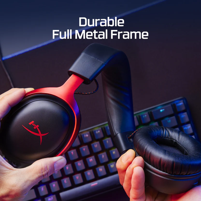 HyperX Cloud III – Gaming Headset Red - Vue 7 | Gaming Headset Maroc