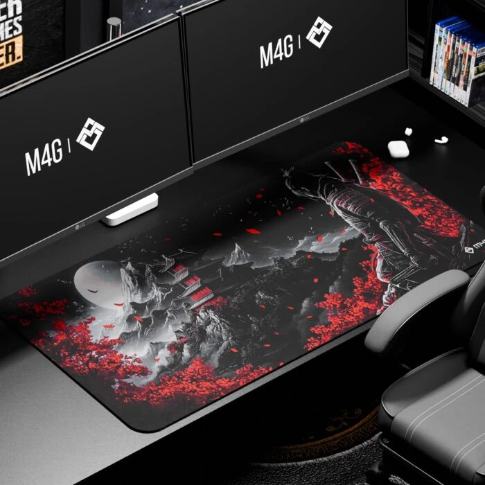 M4G Mouse pad White&black AS 900x400mm/4mm - Mouse Pad | Acheter au Maroc - Epic Key