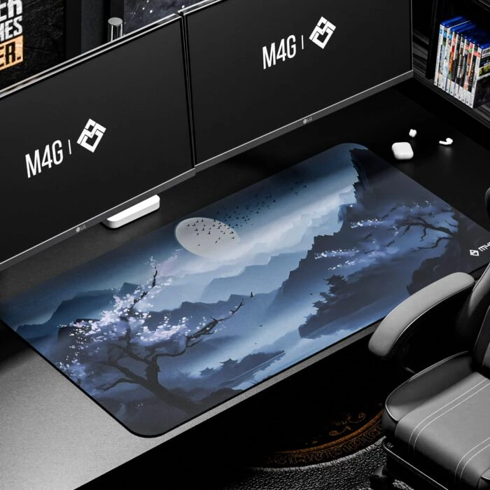 M4G Mouse pad Bleu Moon TX 900x400mm/4mm - Epic Key Morocco