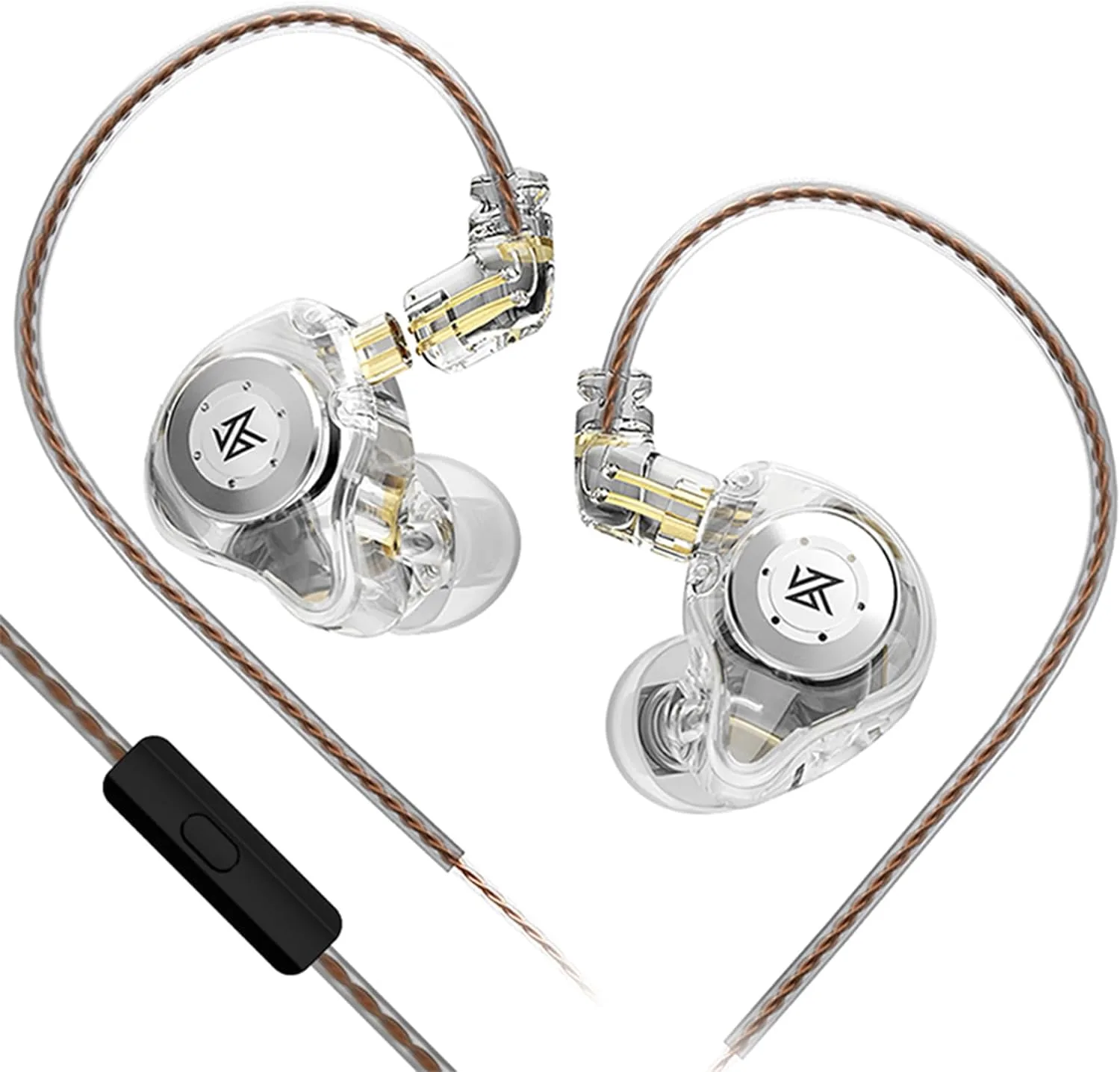 KZ EDX PRO In-Ear Gaming Earbuds with Mic – 10mm Dynamic Driver, Detachable Cable, HiFi Bass IEM Headphones for Gaming, Music & More (White) No Mic - Earphones | Acheter au Maroc - Epic Key