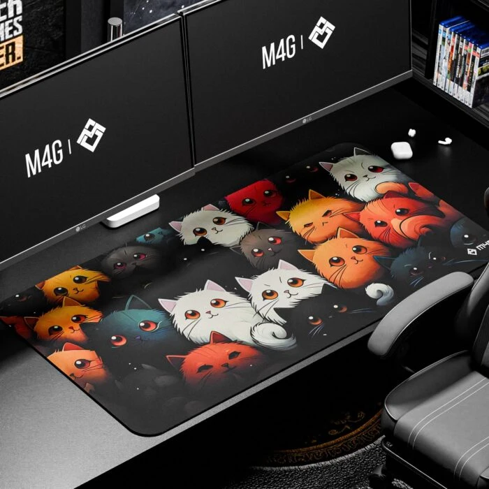 M4G Mouse pad CAT-Tex 900x400mm/4mm - Mouse Pad | Acheter au Maroc - Epic Key Fes