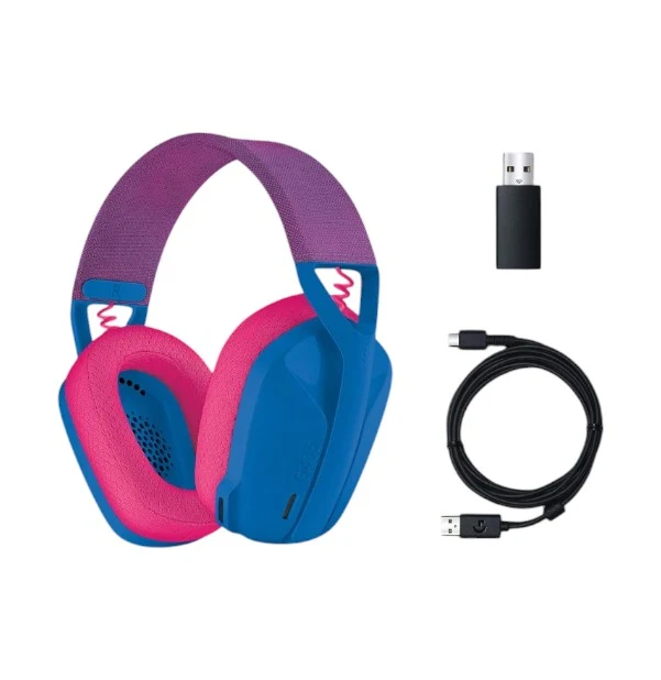 Logitech G435 LIGHTSPEED Wireless (Blue) - Vue 2 | Gaming Headset Maroc