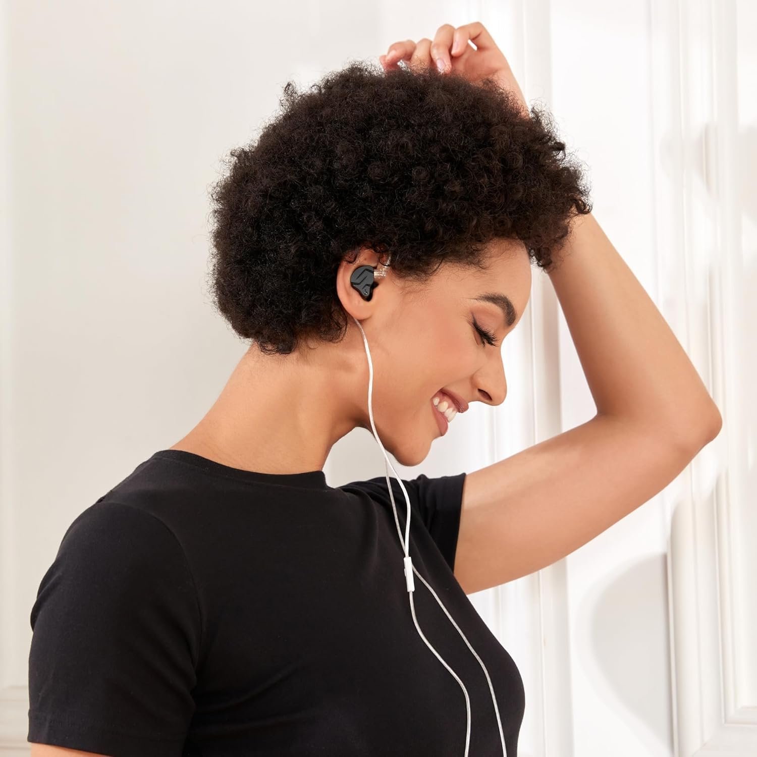 KZ ZSN Pro X With Mic (Black) - Vue 3 | Earphones Maroc