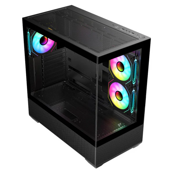 CONNECT Stealth ARGB V2 - Vue 2 | PC Case Maroc