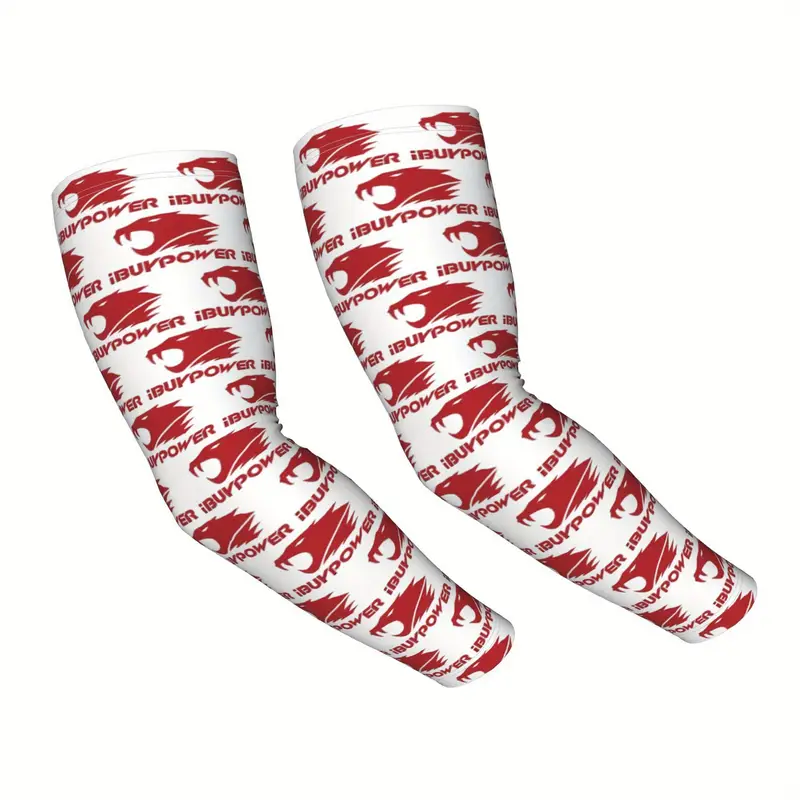 Arm Sleeves – Red & White,Design | One Size - Epic Key Morocco