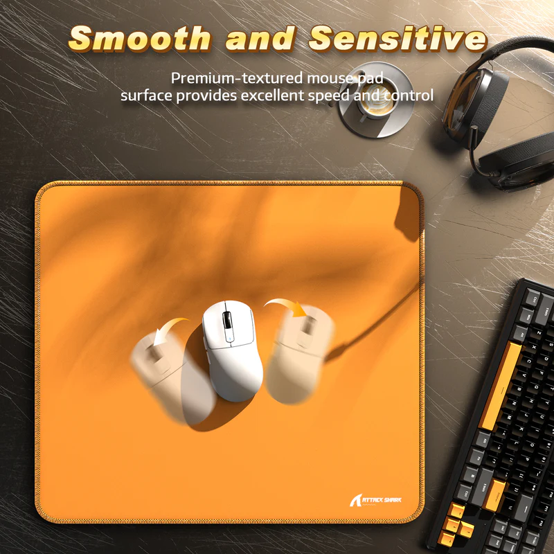ATTACK SHARK CM02 - Vue 3 | Mouse Pad Maroc
