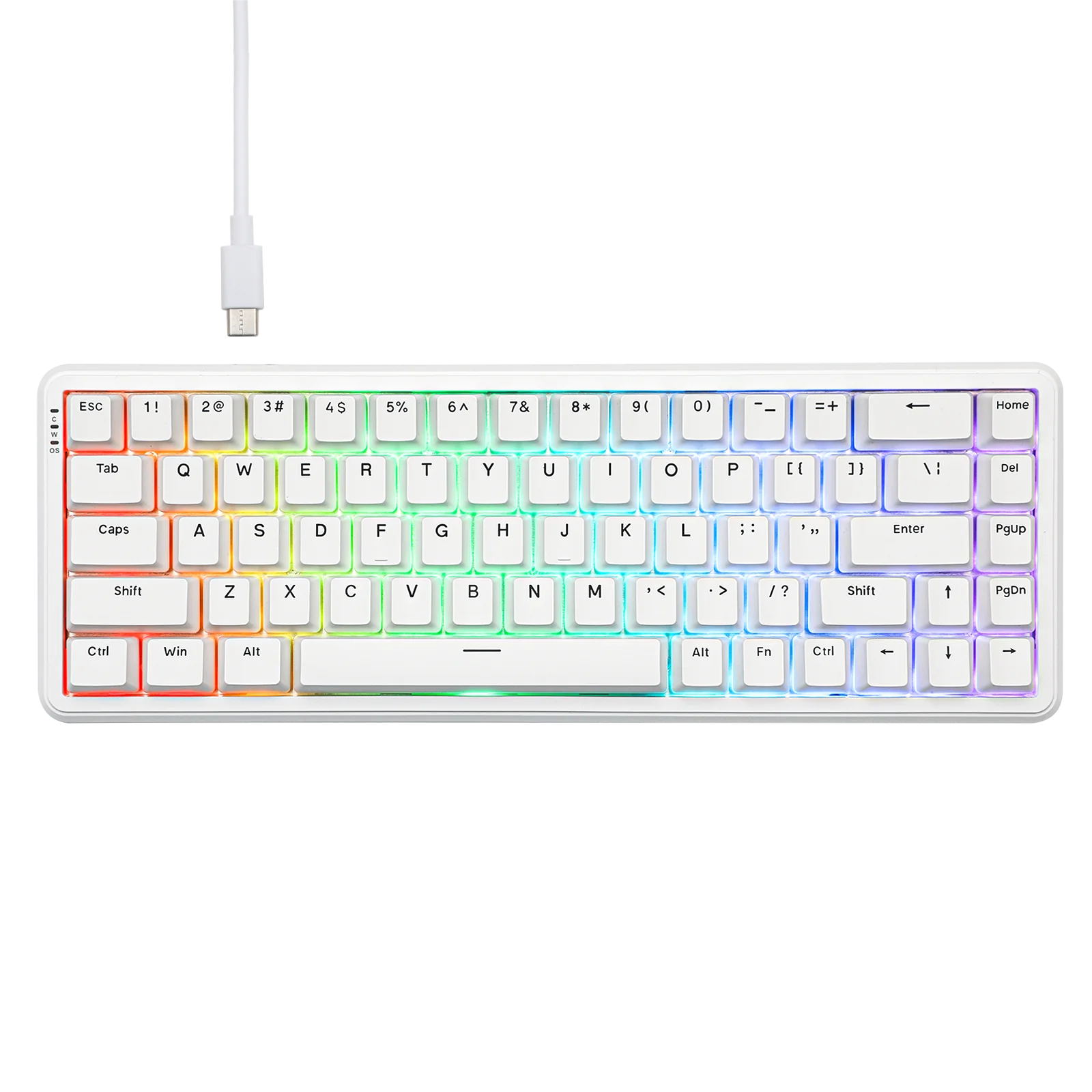 AK680 MAX Magnetic ( 8khz ) Keyboard (White) - Vue 2 | Keyboard , Magnetic Keyboards Maroc