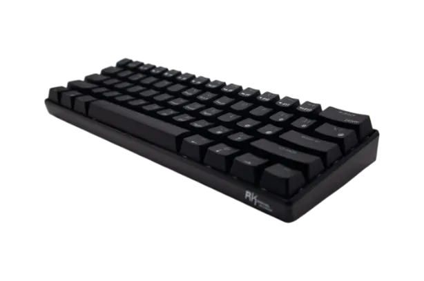 RK61 60% Triple Mode Mechanical Keyboard (Brown Switches) - Vue 2 | Keyboard Maroc
