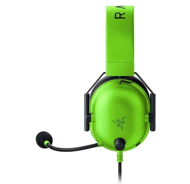 Razer BlackShark V2 X Gaming Headset Green - Vue 3 | Gaming Headset Maroc