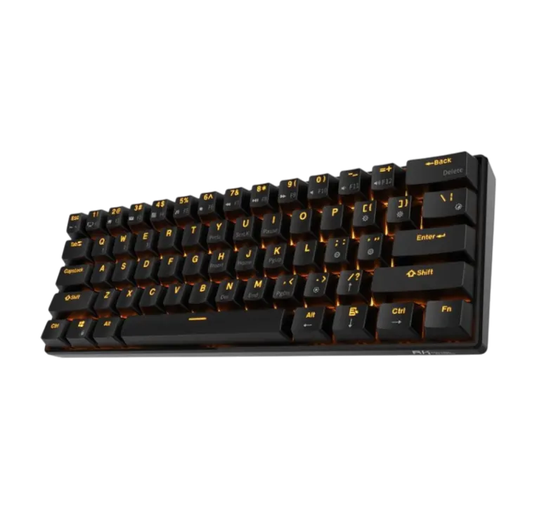RK61 60% Triple Mode Mechanical Keyboard (Brown Switches) - Epic Key Morocco