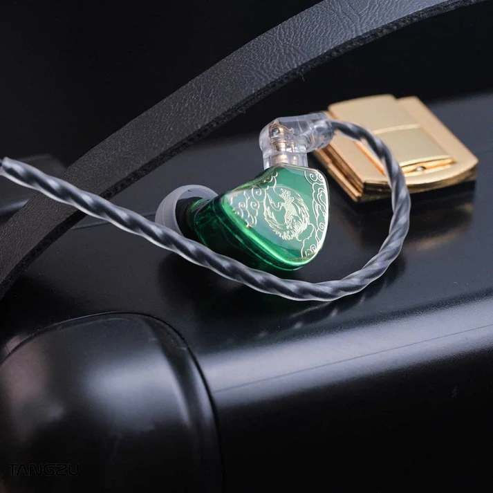 TANGZU Shangguan Wan’er In-Ear Jade Green Headphones - Vue 3 | Earphones Maroc