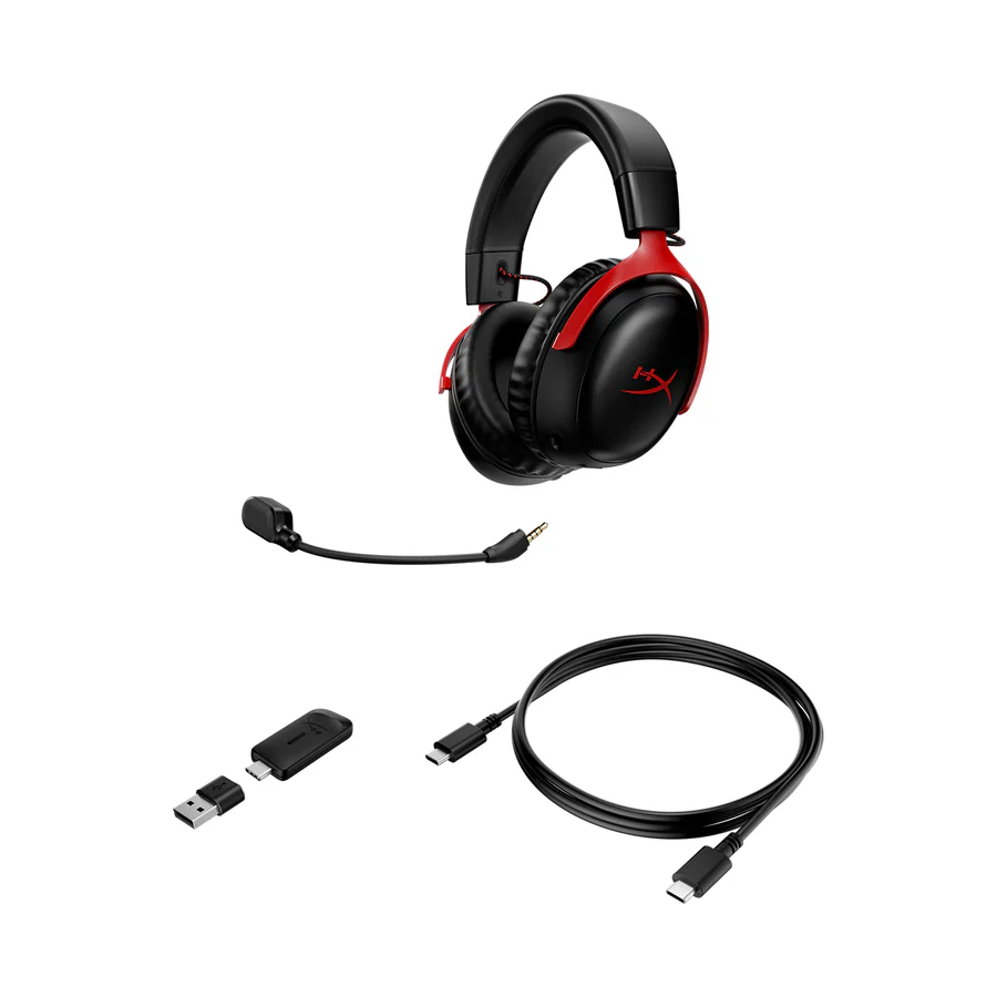 HyperX Cloud III Wireless – Gaming Headset - Vue 6 | Gaming Headset Maroc