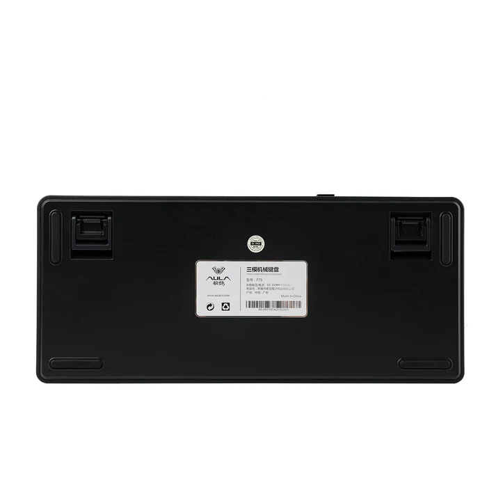Aula F75 Gasket Mechanical Keyboard (Black) - Vue 5 | Keyboard Maroc