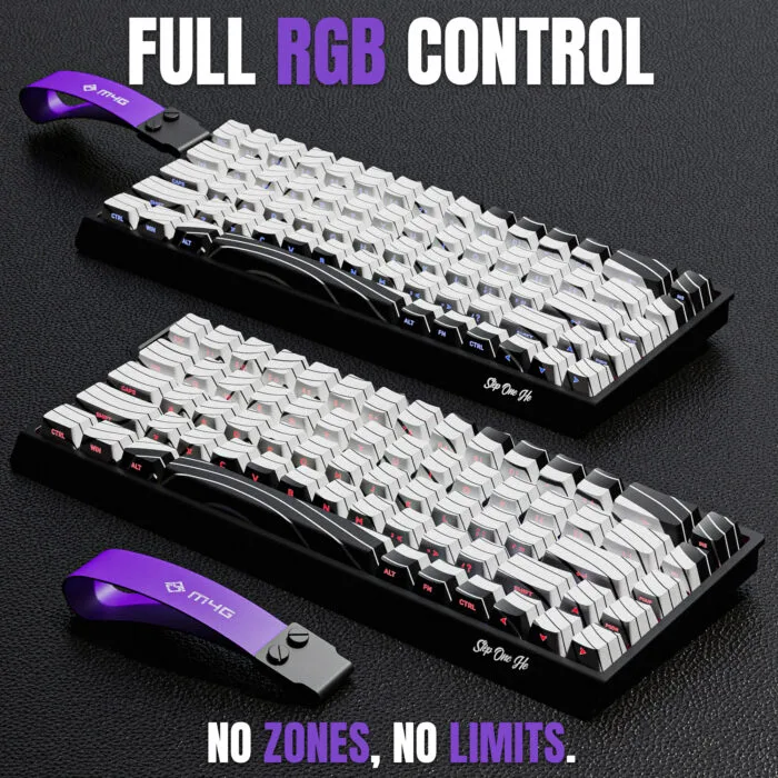 M4G STEP ONE HE Magnetic Gaming Keyboard – 8000Hz, 0.01mm Rapid Trigger, Analog Input, RGB, 68-Key Layout - Vue 2 | Magnetic Keyboards , Keyboard Maroc