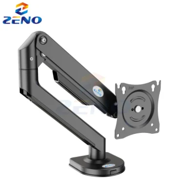Zeno M8 Support Moniteur Ajustable pour Écrans de 17 à 32 Pouces – Bras de Moniteur Rotatif et Réglable en Hauteur