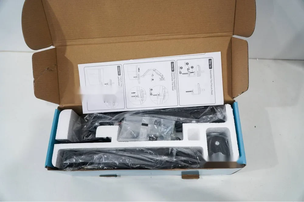Zeno M8 Support Moniteur Ajustable pour Écrans de 17 à 32 Pouces – Bras de Moniteur Rotatif et Réglable en Hauteur