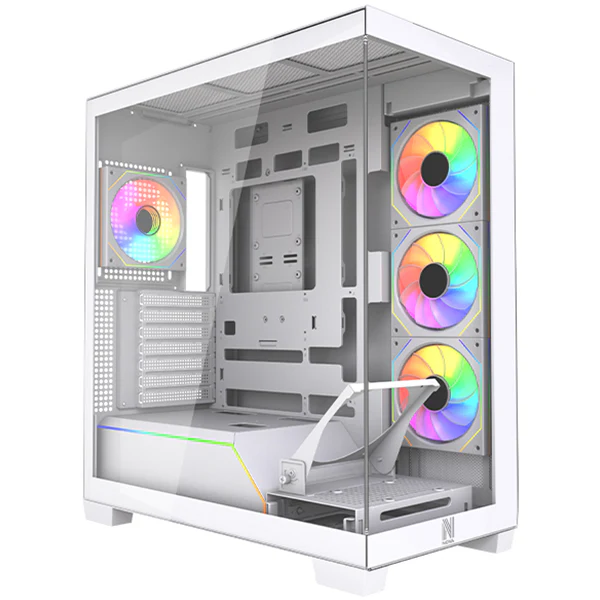 NOVA GUARDIAN H9-1-PLUS (White) - PC Case available at Epic Key Morocco, fast delivery from Fes