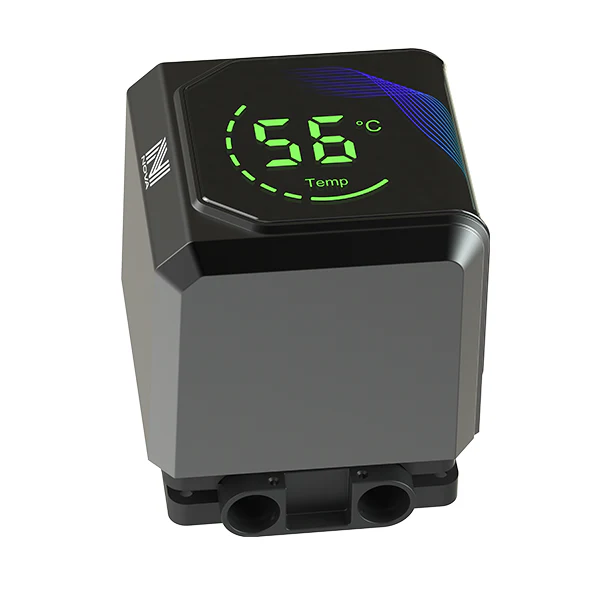 NOVA Hydrocurved HC360 AIO Liquid Cooler with LCD & 3├ù120mm RGB Fans (Black) - Vue 5 | Cpu Cooler Maroc