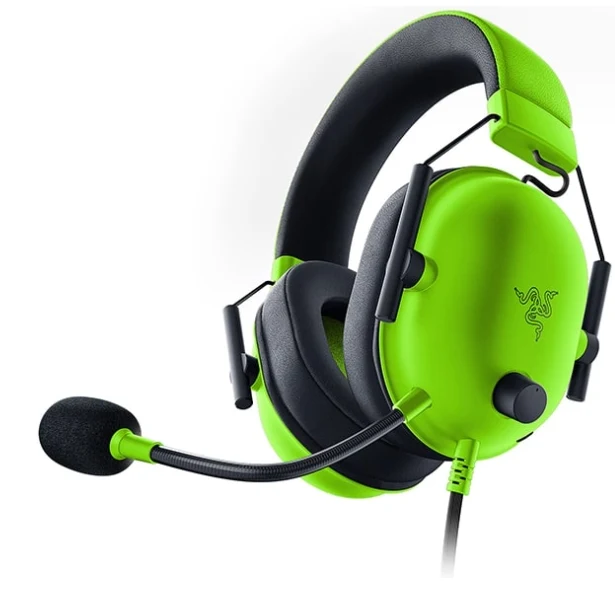 Razer BlackShark V2 X Gaming Headset Green - Vue 4 | Gaming Headset Maroc