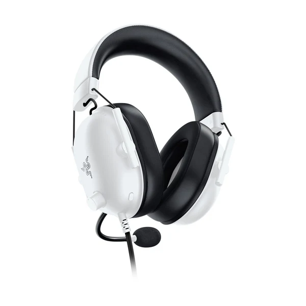 Razer BlackShark V2 X Gaming Headset White - Vue 2 | Gaming Headset Maroc