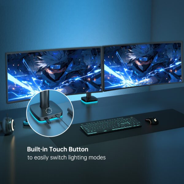 SUPPORT ECRAN (M052) RGB - Vue 5 | Monitor Arm Maroc