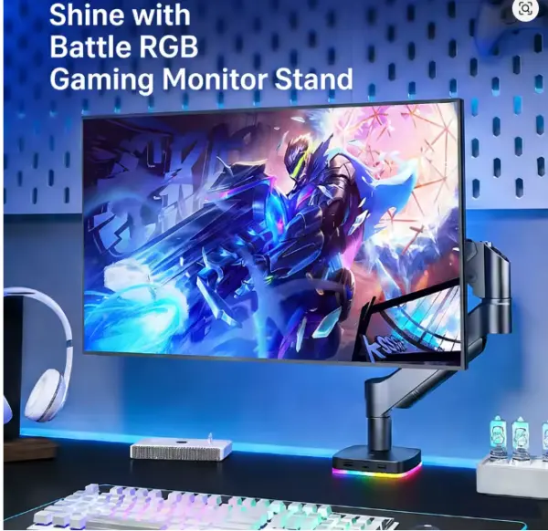 SUPPORT ECRAN (M252LA) RGB - Vue 2 | Monitor Arm Maroc