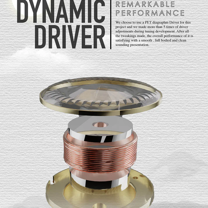 TANGZU WAN ER SG Hifi in Ear New 10mm Dynamic Driver Earphone - Vue 2 | Earphones Maroc