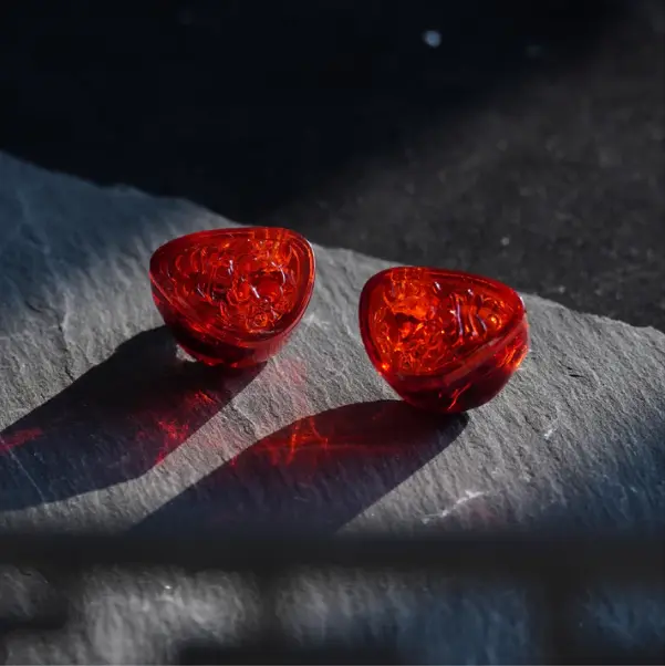 TANGZU WANER SG 2 Red Lion Edition 10mm PET Single Dynamic In-Ear Earphones (Type C) (With MIC) - Vue 3 | Earphones Maroc