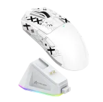 ATTACK SHARK X11 Wireless Gaming Mouse with Charging Dock (white)