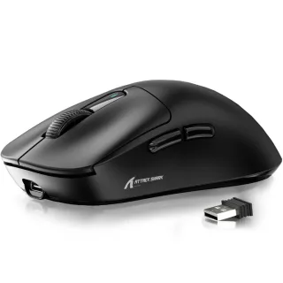 ATTACK SHARK X3 Wireless Gaming Mouse PAW3395 Superlight (Black) No stickers