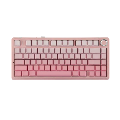 Aula F75 Gasket Mechanical Keyboard (Gradient Pink)