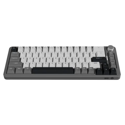 GM68-V2 Mechanical Keyboard Grey & White