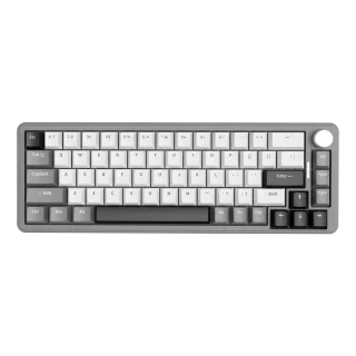 GM68-V2 Mechanical Keyboard Grey & White